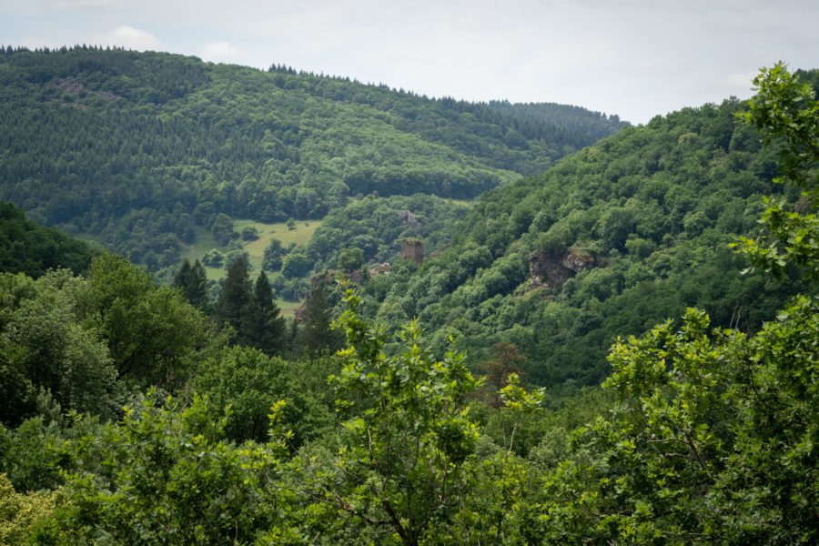 Randonnée près des cascades d'Arifat dans le Tarn