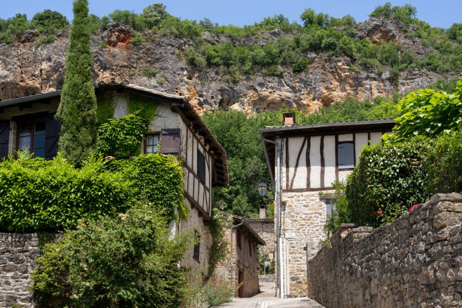 Visite de Larroque, petit village du Tarn