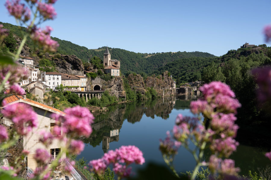 Visite du village d'Ambialet dans le Tarn