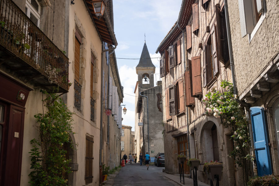 Visite du village de Lautrec dans le Tarn