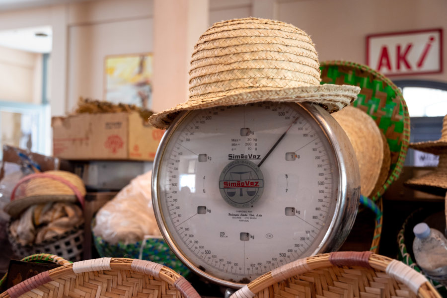 Balance au marché