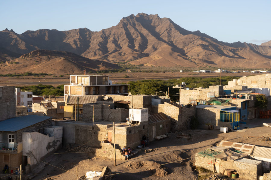 Village de Sao Pedro au Cap Vert