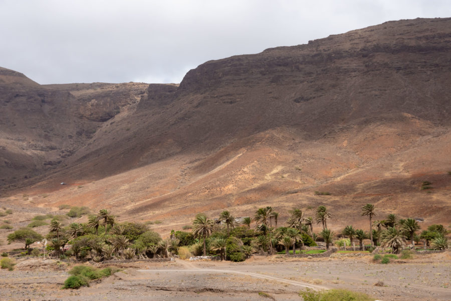 Paysages au sud de Sao Vicente entre Mindelo et Calhau