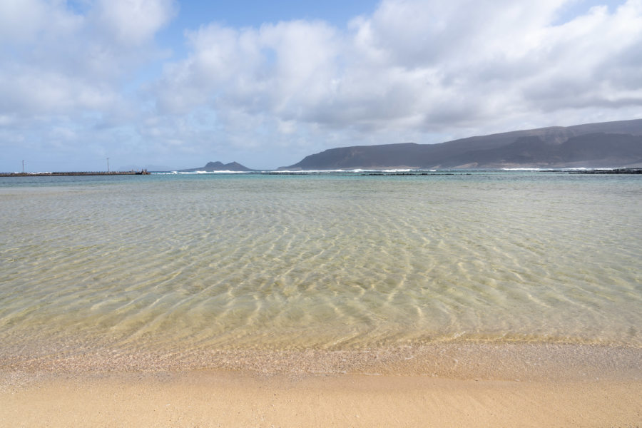 Plage de Baia das Gatas sur l'île de Sao Vicente