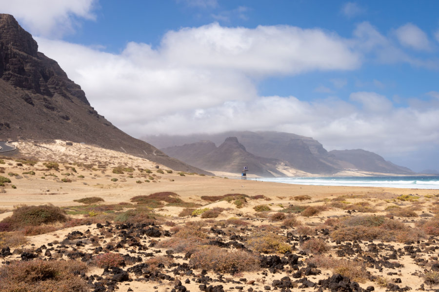 Randonnée entre Calhau et Baia das Gatas à Sao Vicente