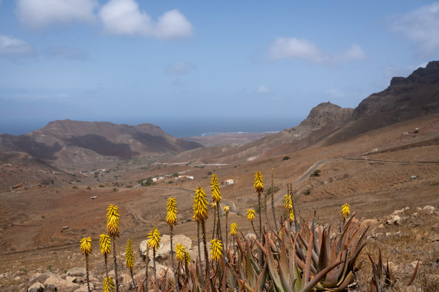 Randonnée sur le Monte Verde, île de Sao Vicente