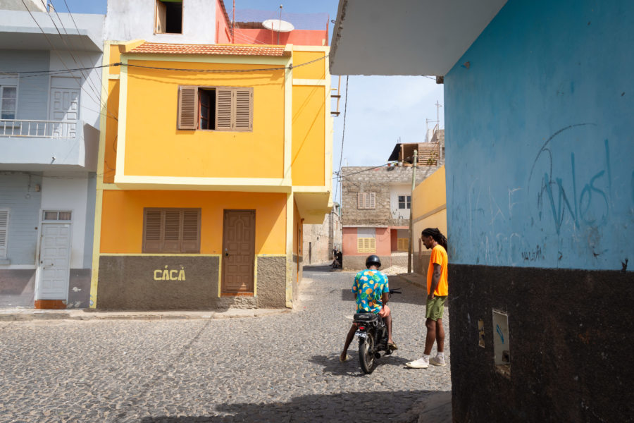 Visite de Mindelo, quartier de Ribeira Bote