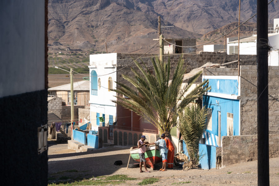 Village de Sao Pedro au Cap Vert