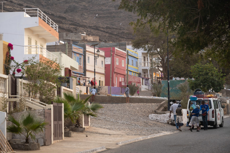 Village de Salamansa au Cap Vert