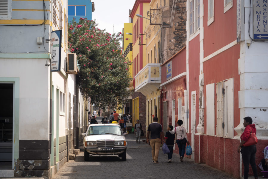 Rues de Mindelo à Sao Vicente