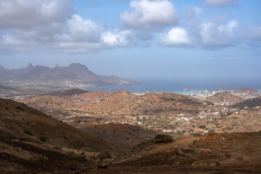 Vue sur Mindelo depuis le Monte Verde