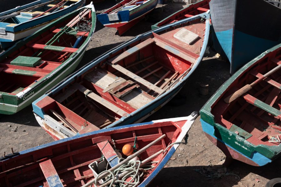 Barques à Cruzinha, Santo Antao