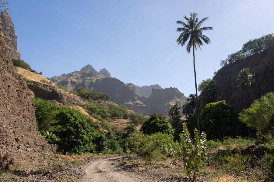 Randonnée dans le canyon de Cha de Igreja à Santo Antao