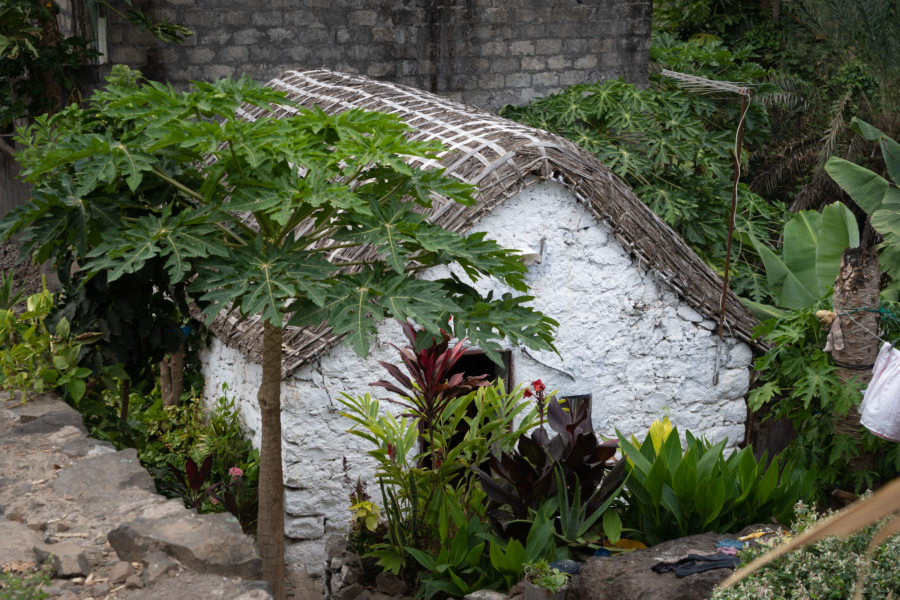 Maison traditionnelle à Santo Antao au Cap-Vert