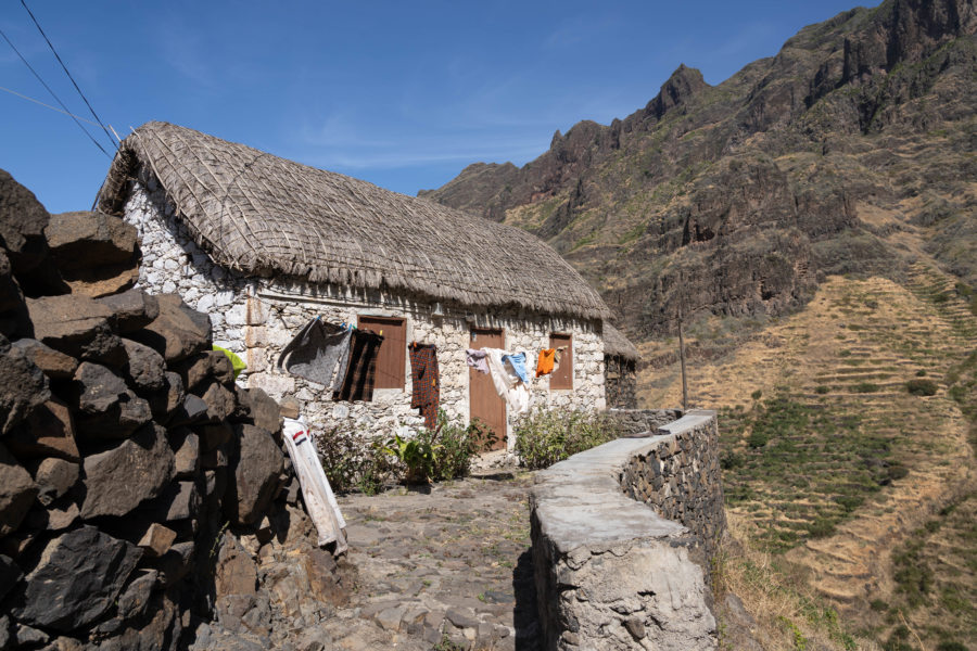Maisonnette dans la montagne à Santo Antao