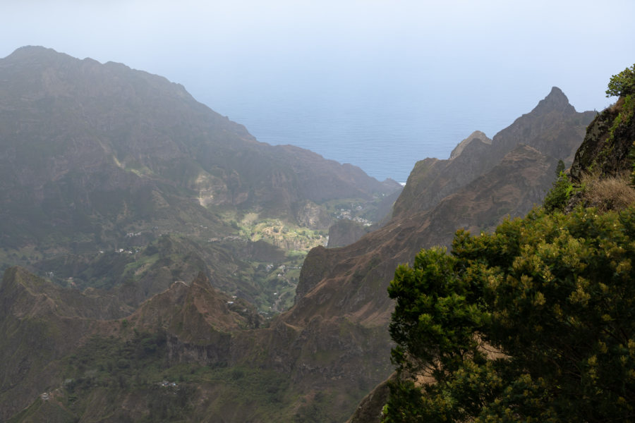 Mirador sur Cova et la vallée de Paul à Santo Antao