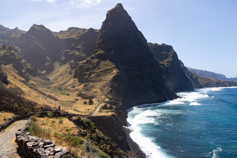 Randonnée à Char de mar près de Cruzinha, Santo Antao