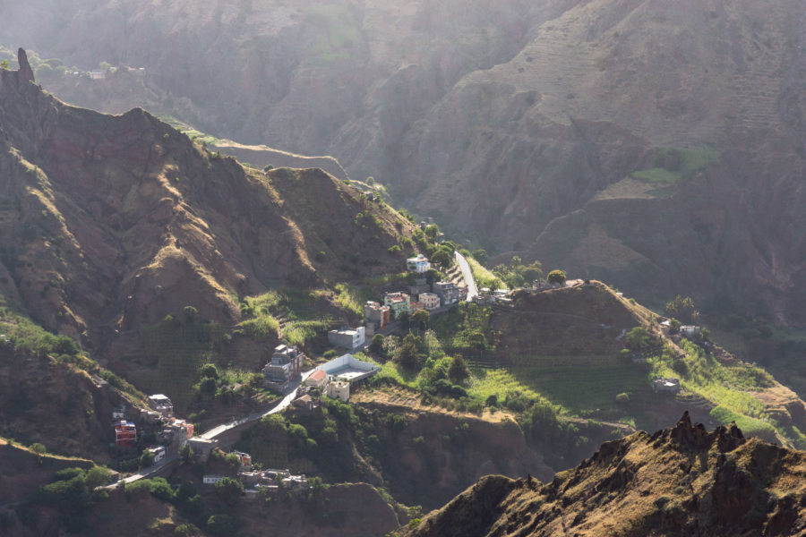 Vue sur Garça après Cruzinha et Cha de Igreja