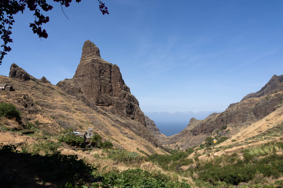 Trek au Cap-Vert vers Cha de Igreja à Santo Antao