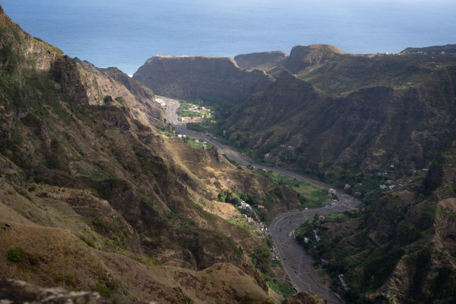 Vallée de Ribeira Grande da Torre à Santo Antao, Cap-Vert