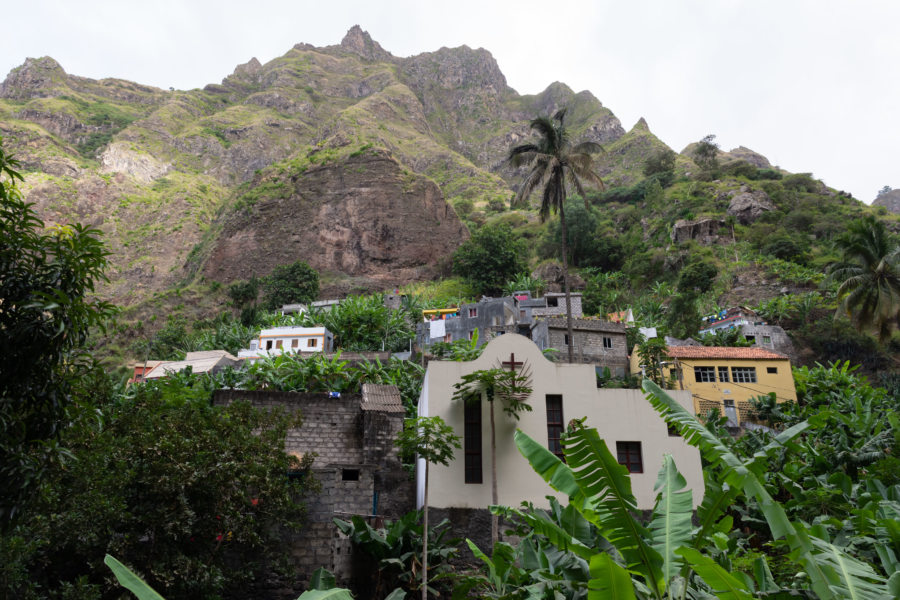 Village de Xoxo à Santo Antao, Cap-Vert