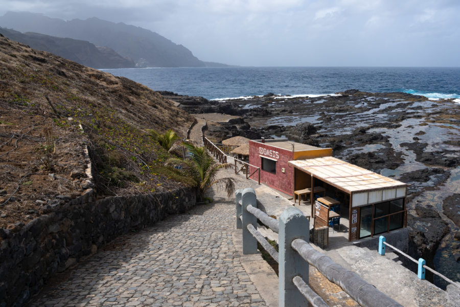 Bar Oasis à Sinagoga, île de Santo Antao