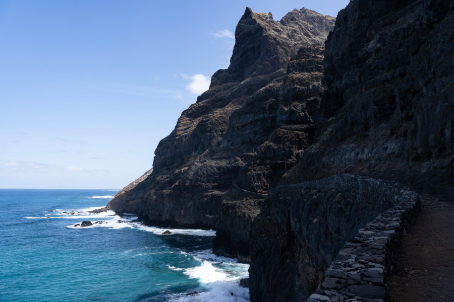 Randonnée entre Ponta do Sol et Cruzinha à Santo Antao