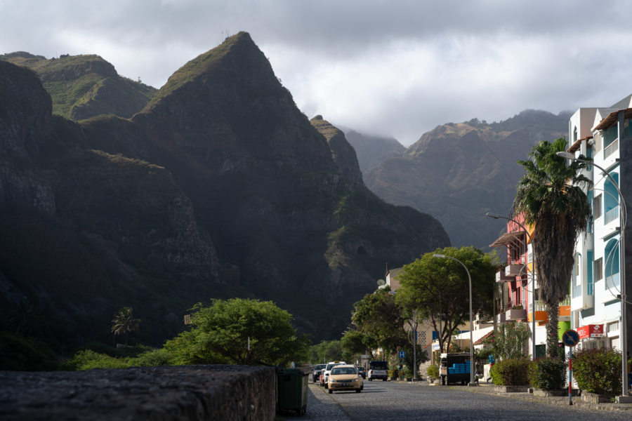 Ribeira Grande, vue vers la montagne