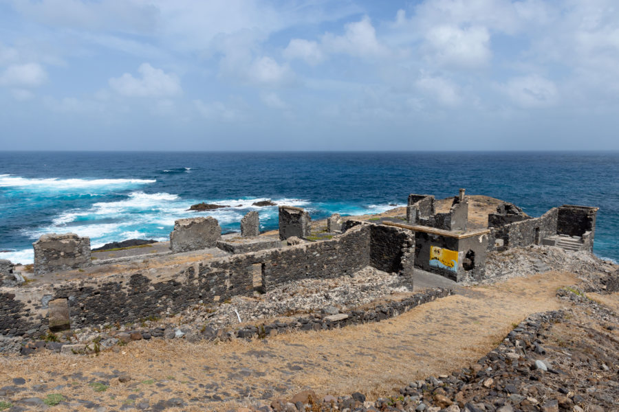 Ruines de la synagogue à Sinagoga, Cap-Vert