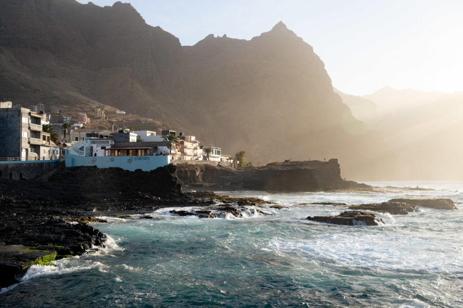 Village de Ponta do Sol sur l'île de Santo Antão