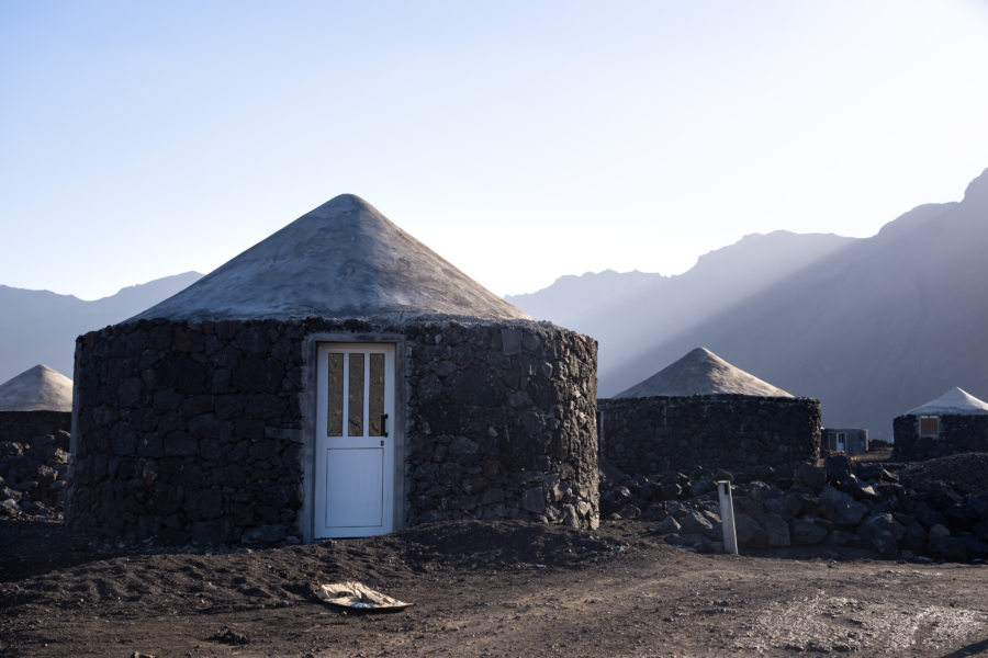 Maisons traditionnelles à Cha das Caldeiras, Pico do Fogo