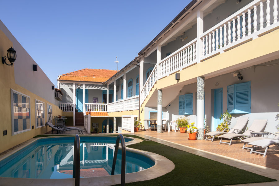 Hôtel Savana sur l'île de Fogo au Cap-Vert