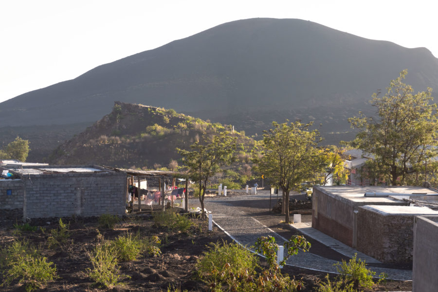 Village de Portela à Cha das Caldeiras sur l'île de Fogo