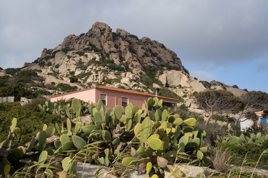 Paysages rocheux à la Maddalena, Punta Tegge, Sardaigne