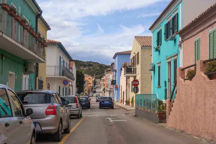 Ville de Santa Teresa di Gallura en Sardaigne