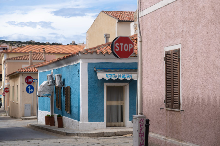 Ville de Santa Teresa di Gallura en Sardaigne