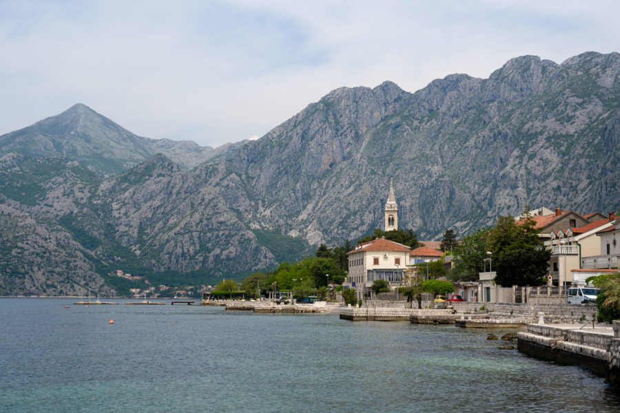 Eglise Saint-Eustache à Dobrota, voyage à Kotor