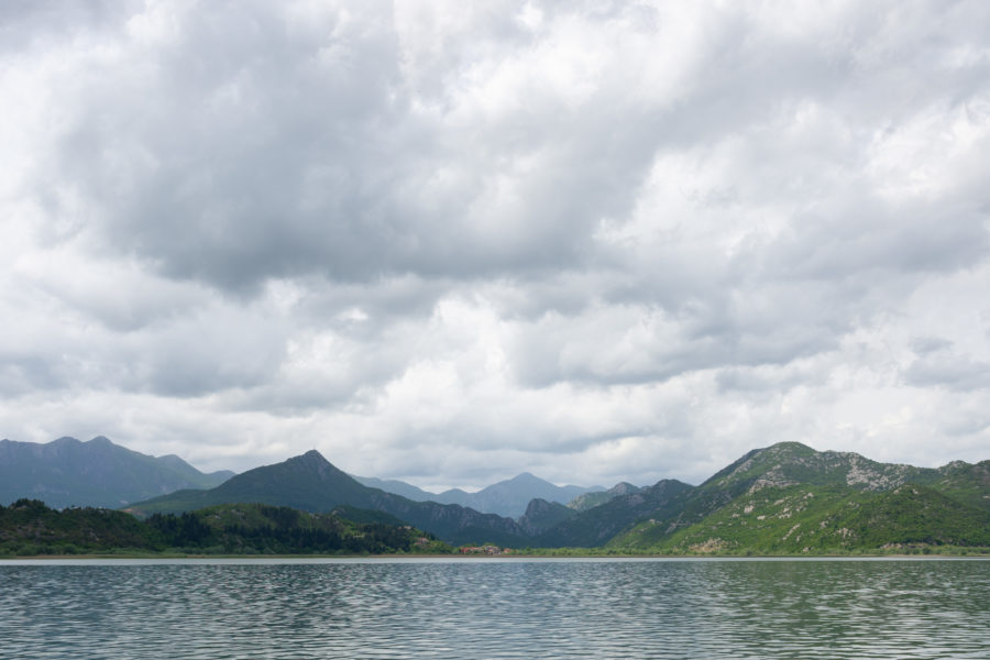 Paysage du lac de Skadar au Monténégro