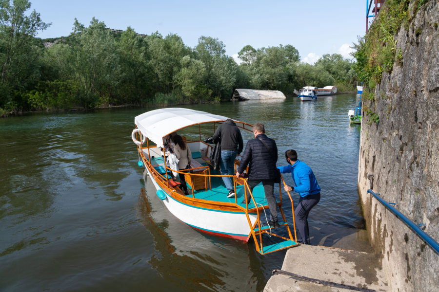 Tour en bateau sur le lac de Skadar