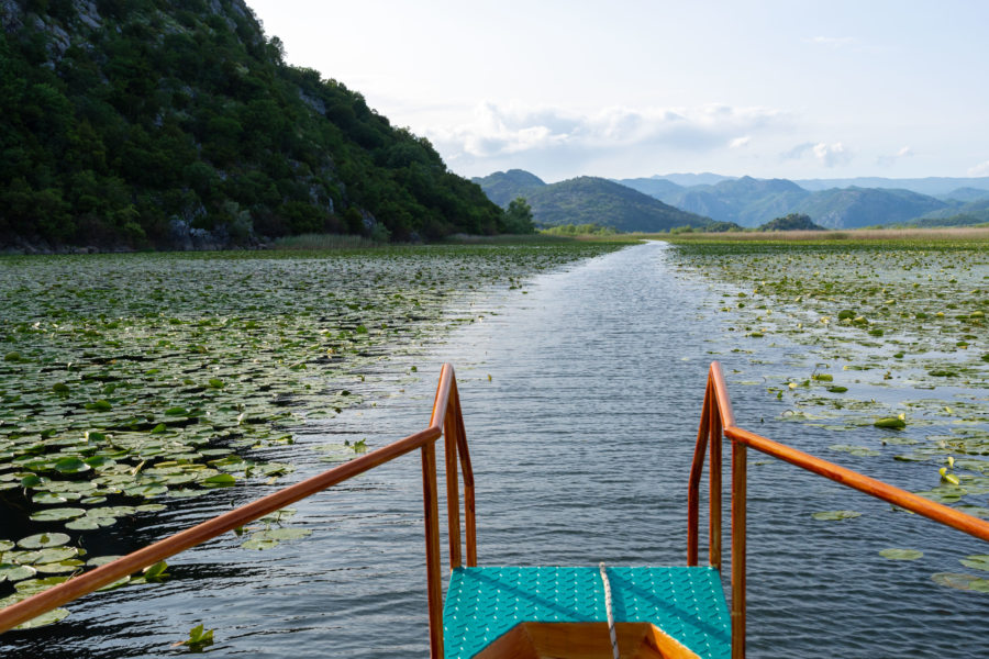 Tour en bateau sur le lac de Shkoder au Monténégro