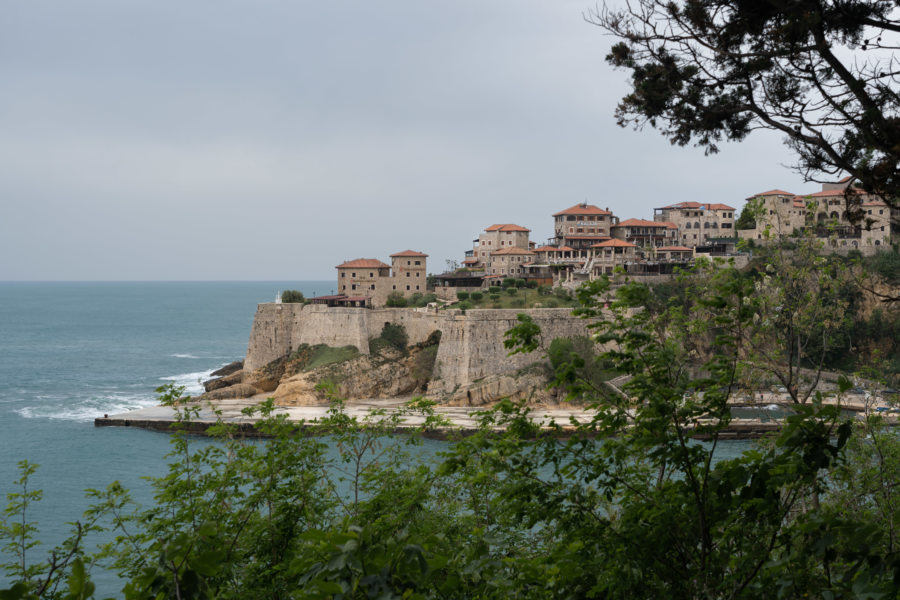 Vieille ville d'Ulcinj au Monténégro