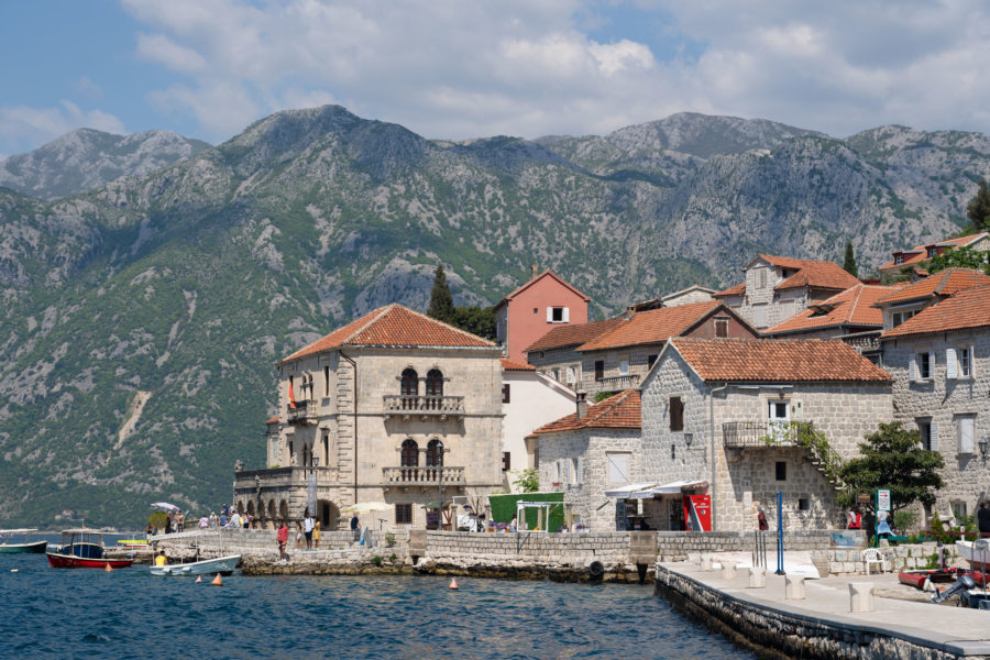 Village de Perast au Monténégro