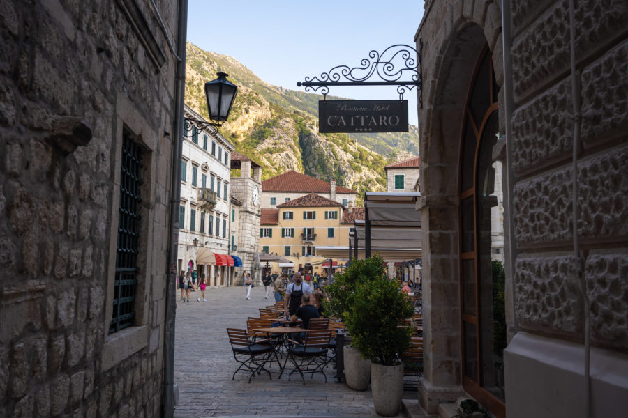 Ville de Kotor au Monténégro