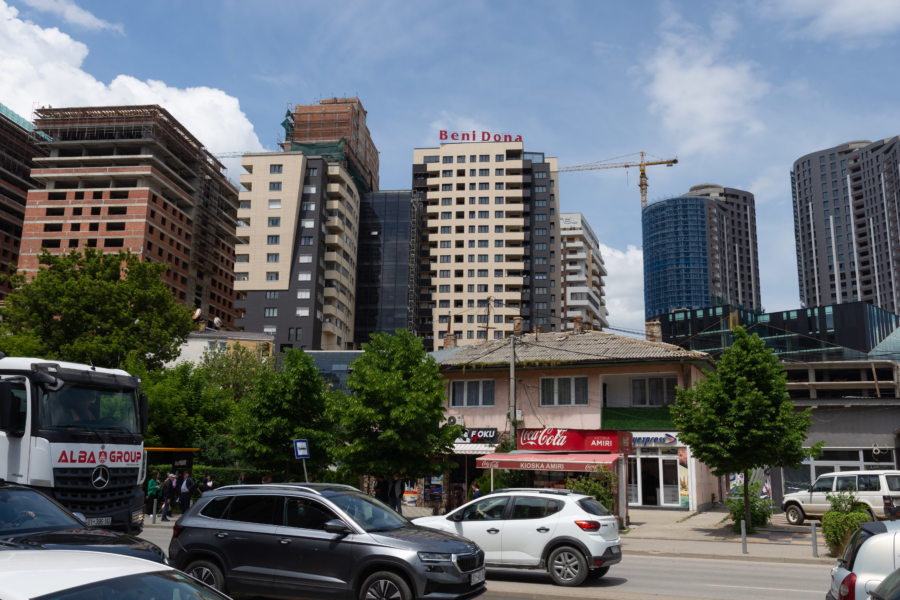 Boulevard Bill Clinton à Pristina, Kosovo