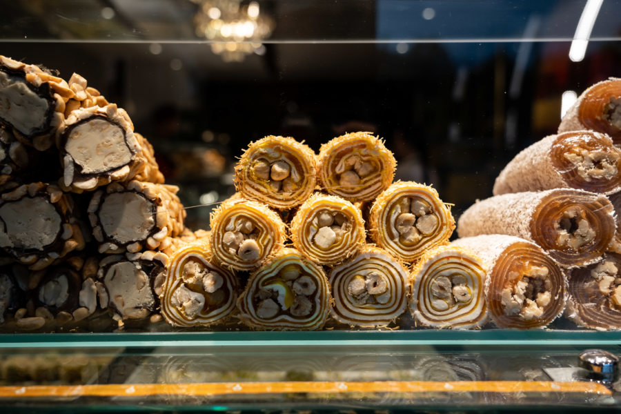 Loukoums, pâtisseries turques à Prizren