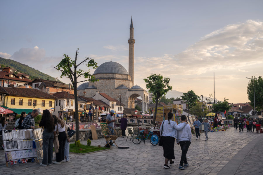 Visite de Prizren au coucher du soleil, Kosovo