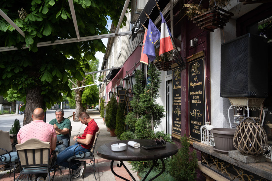 Café Napoléon à Kolasin, Monténégro