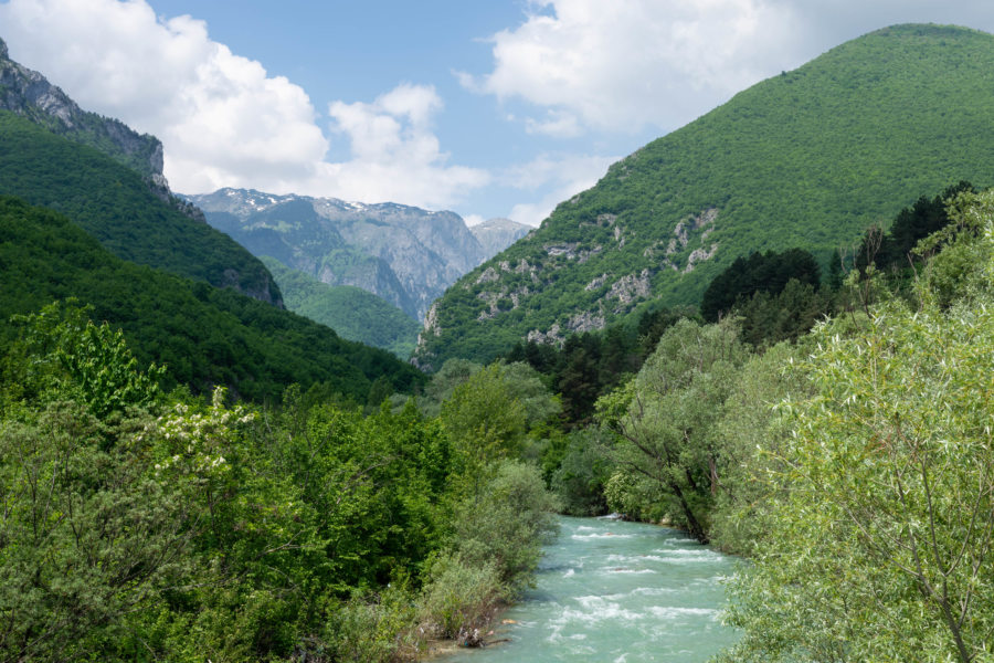 Canyon de Rugova à Peja, Kosovo