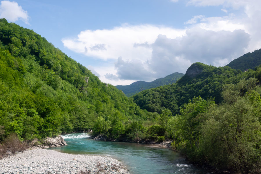 Paysages du Monténégro, près de Kolasin