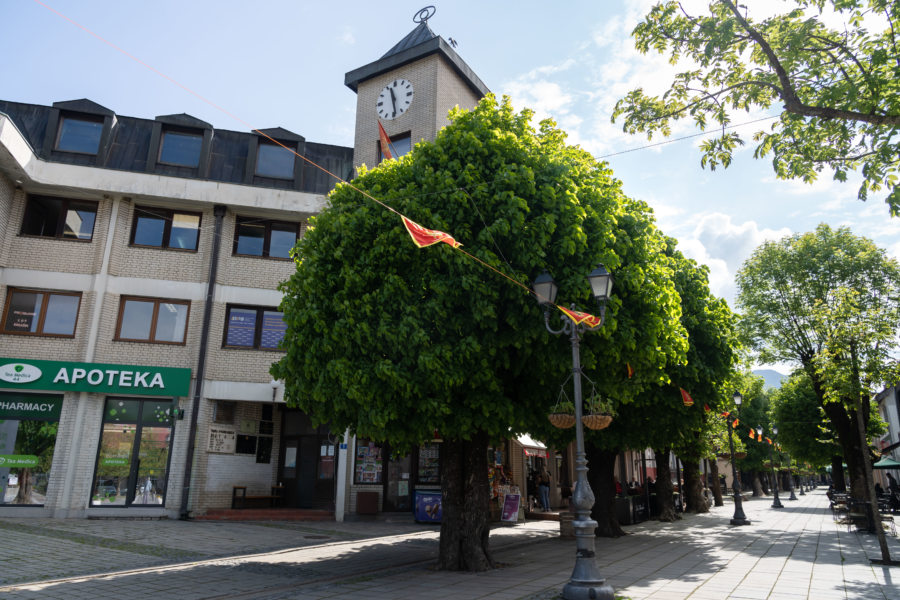 Ville de Kolasin au Monténégro